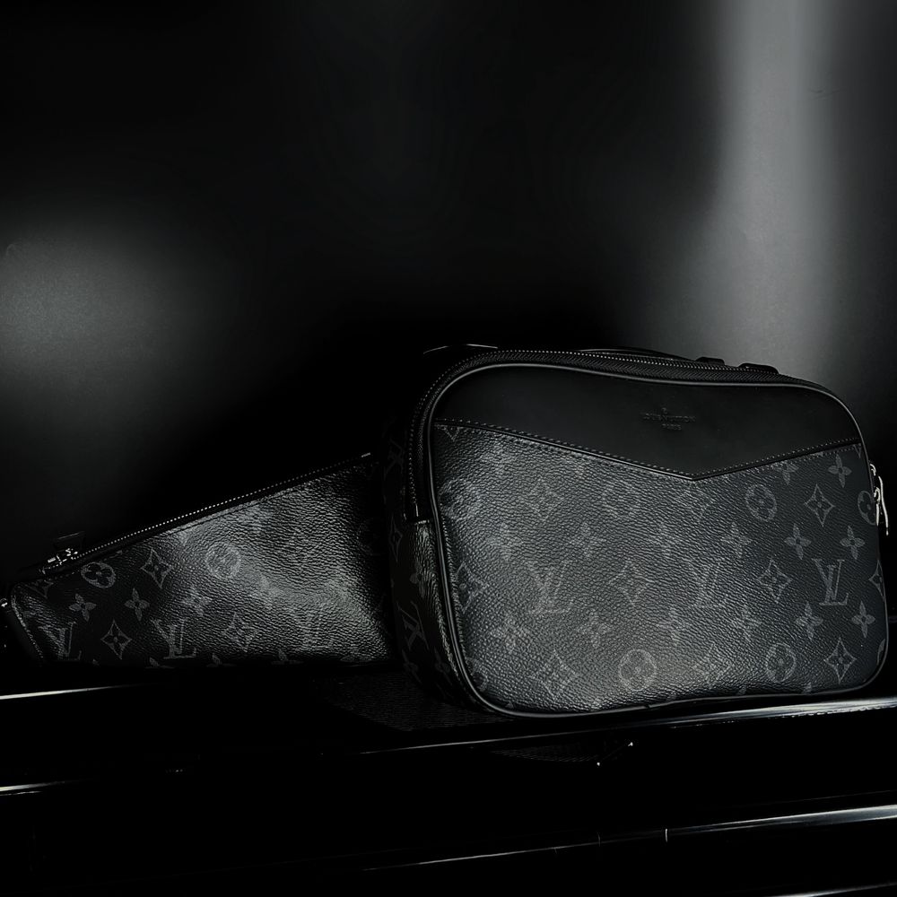 Мужская сумка Louis Vuitton exlipse explorer bumbag оригинал