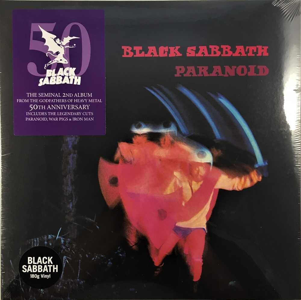 Вінілова платівка Black Sabbath - Paranoid (1970/2020)