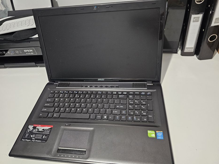 Laptop MSI CX70 / i7 / GeForce GTX 840m 2gb/  1TB SSD/ 8gb tam IDEALNY