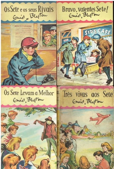 2565 Colecção Os Sete de Enid Blyton