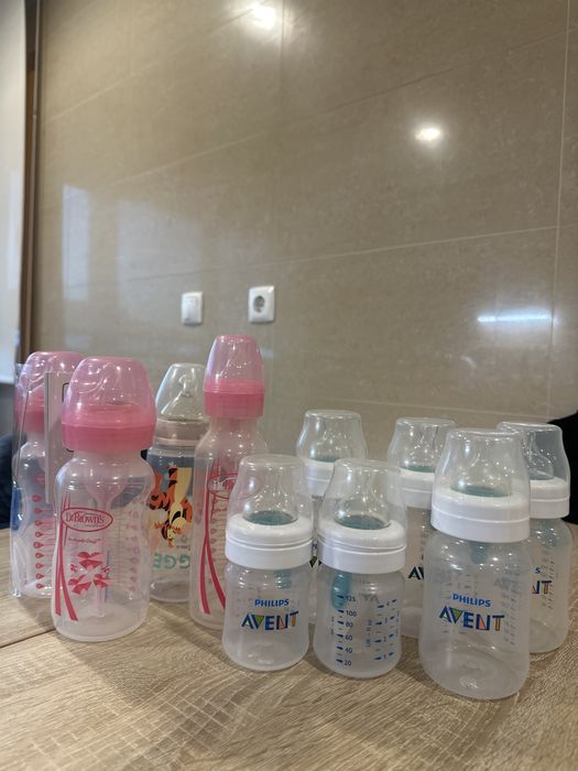 Conjunto de biberoes Nunca Usados