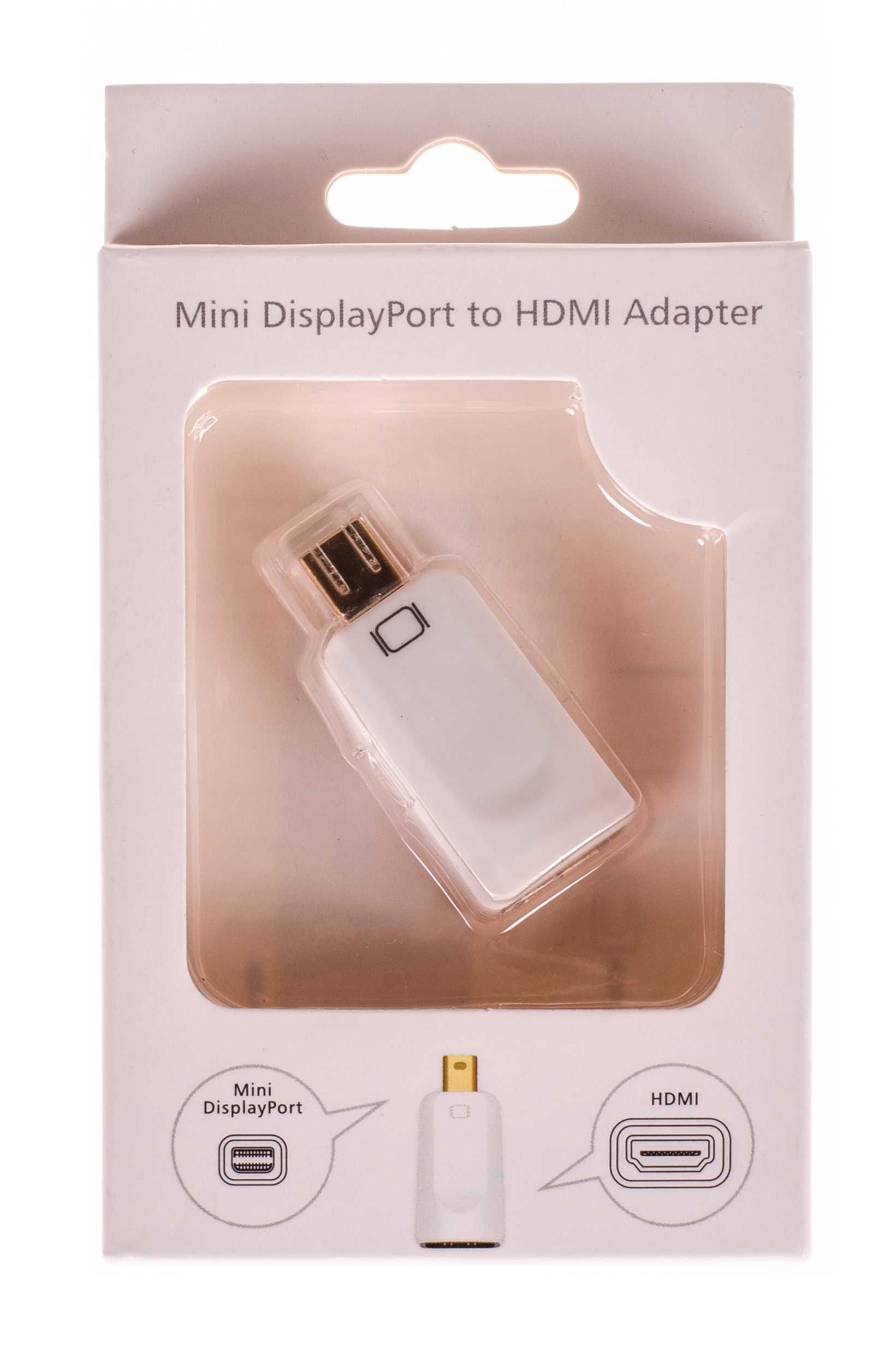 Adapter przejściówka Mini DisplayPort HDMI Thunderbolt Apple Macbook b