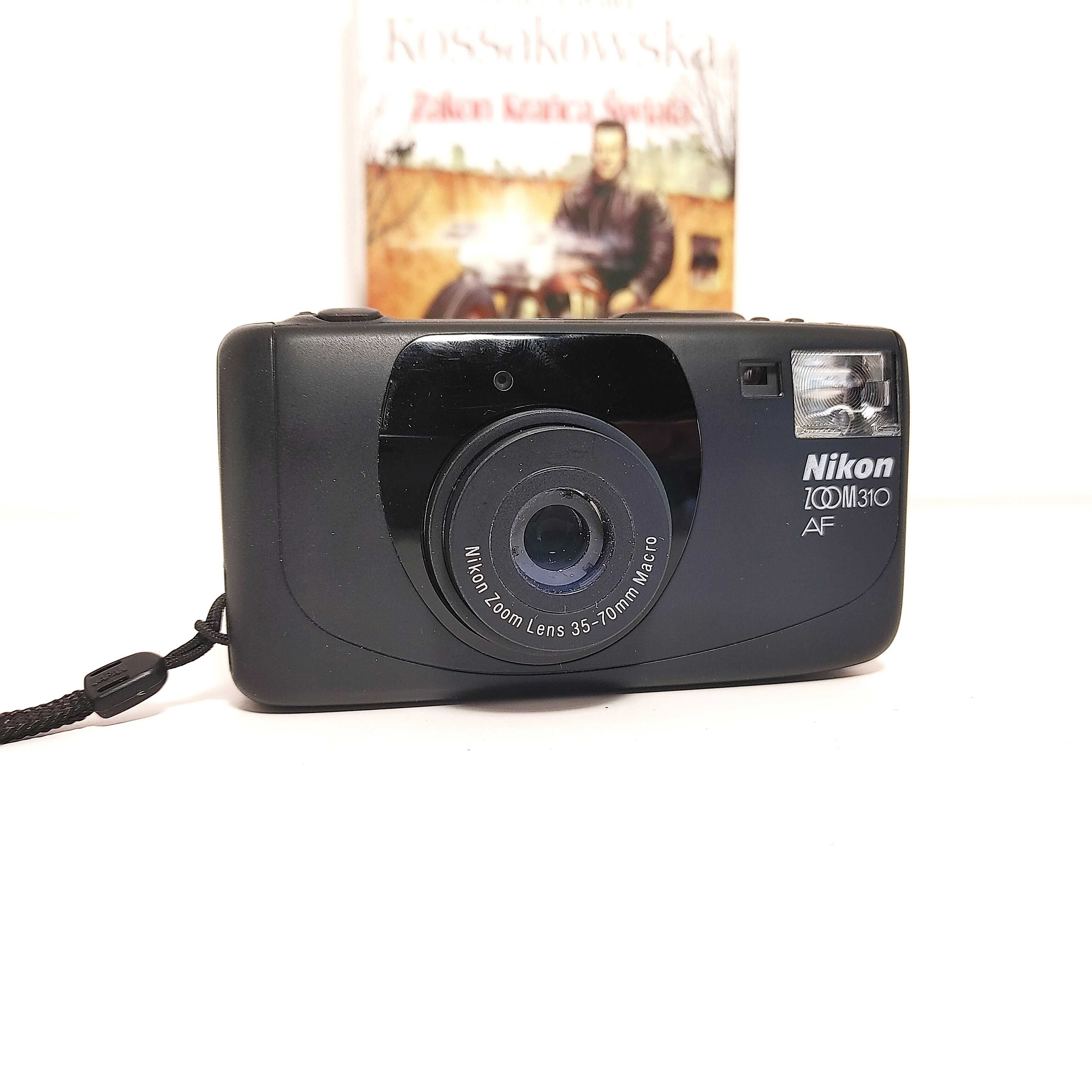 Mały niezawodny Analogowy kompakt  NIKON ZOOM 310 AF 35-70 mm na START