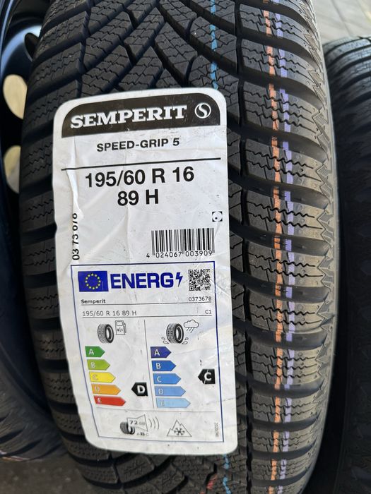 Шини Semperit 195/60 R16 диски VW 5х100 НОВІ