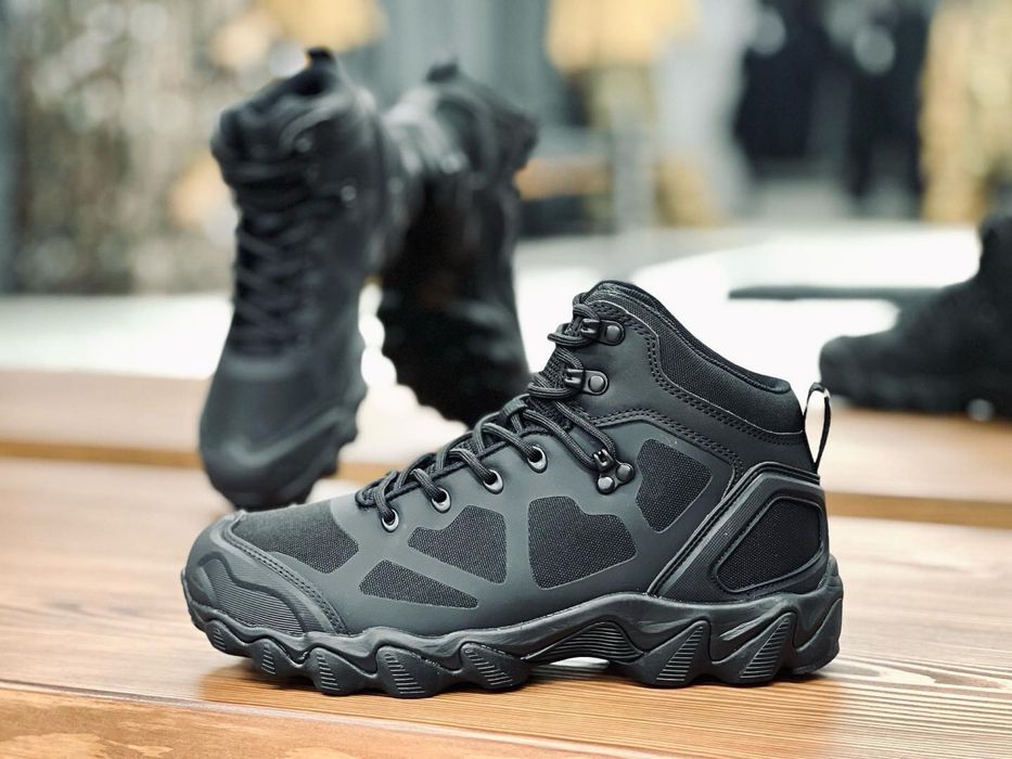 Тактичні черевики Chimera Mid Mil-tec,койот і чорні