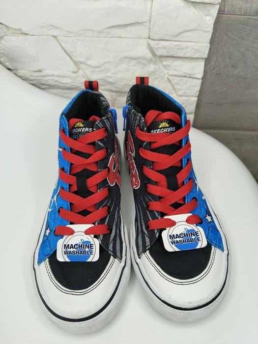 Дитячі оригінальні кросівки хайтопи Skechers Panda 35р.