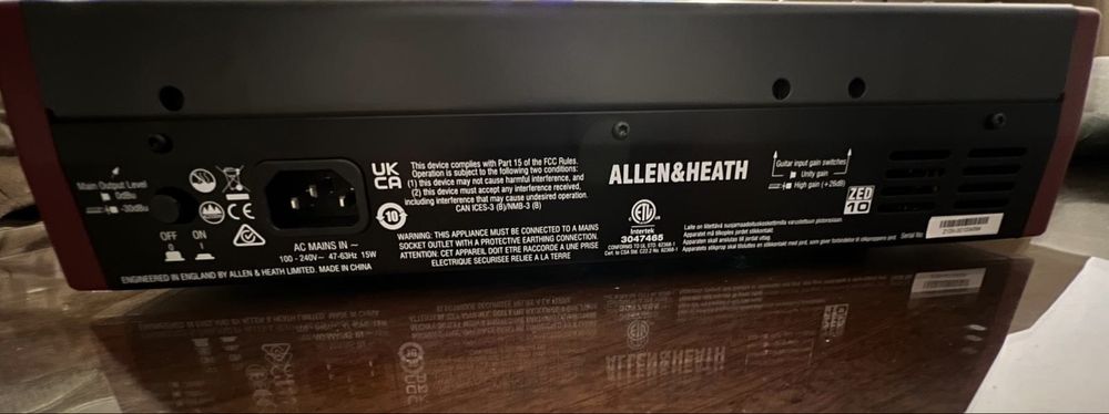Allen & Heath Mikser ZED-10 NOWY
