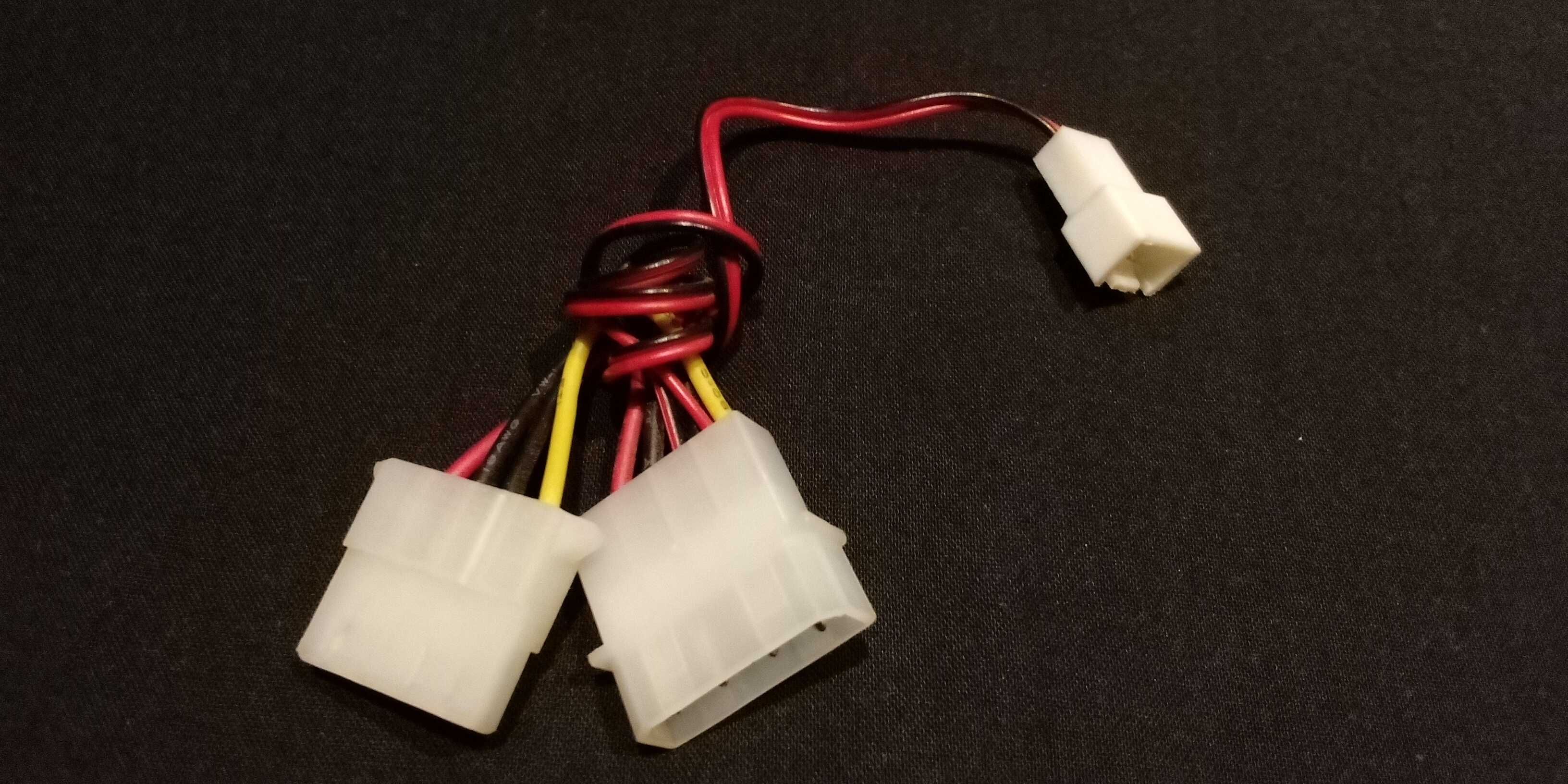 Ventoinha ADDA 120mm com armação Cabos molex para ventoinhas