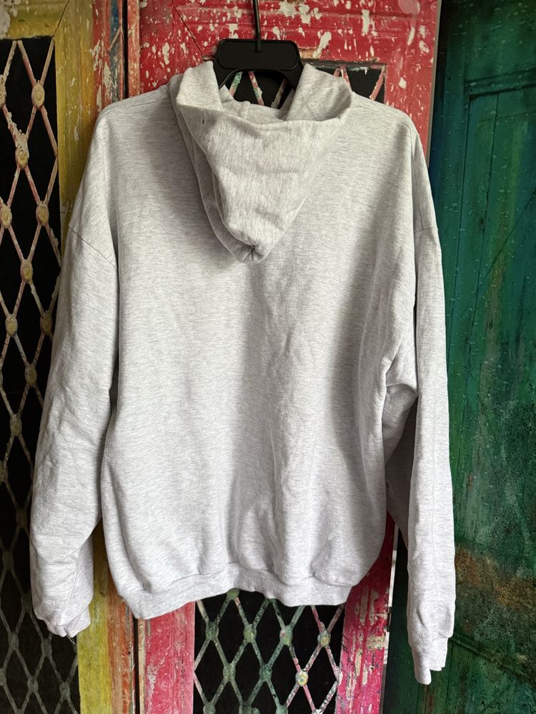 Szara bluza z kapturem Black Dogs hoodie Yzy Yeezy x Gosha Rubchinskiy