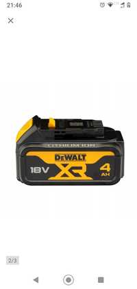 Akumulator 18 V 4,0 Ah Li-Ion DCB182 DeWALT