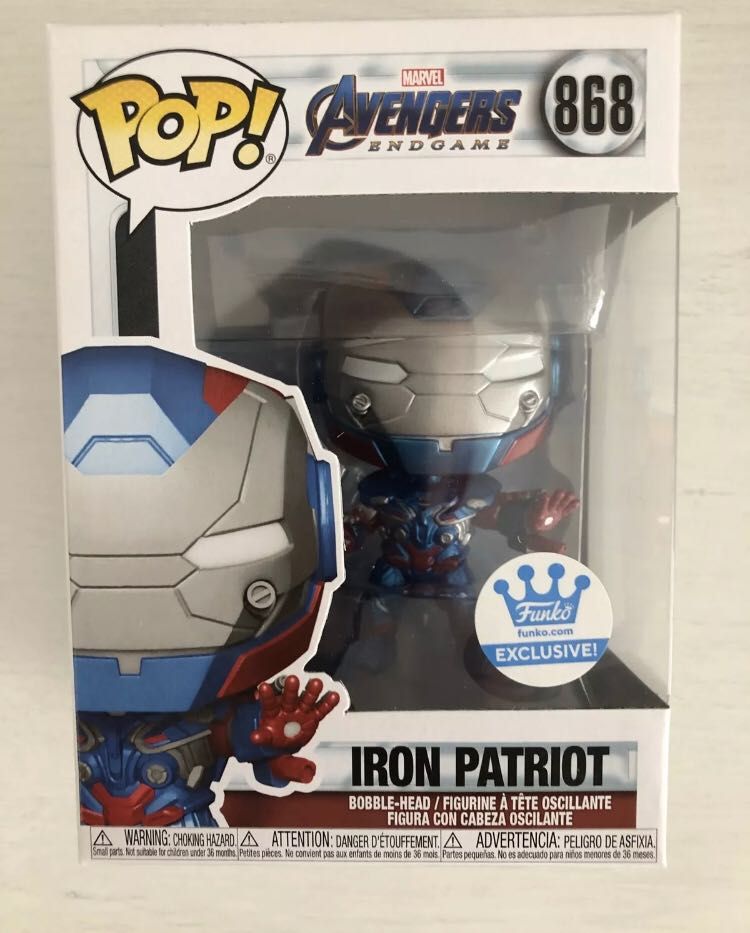 Funko POP! Iron Patriot 868 Marvel Funko Exclusive unikat