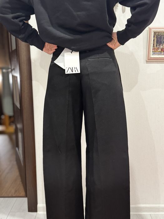 Теплі брюки палаццо Zara Premium 100 % вовна
