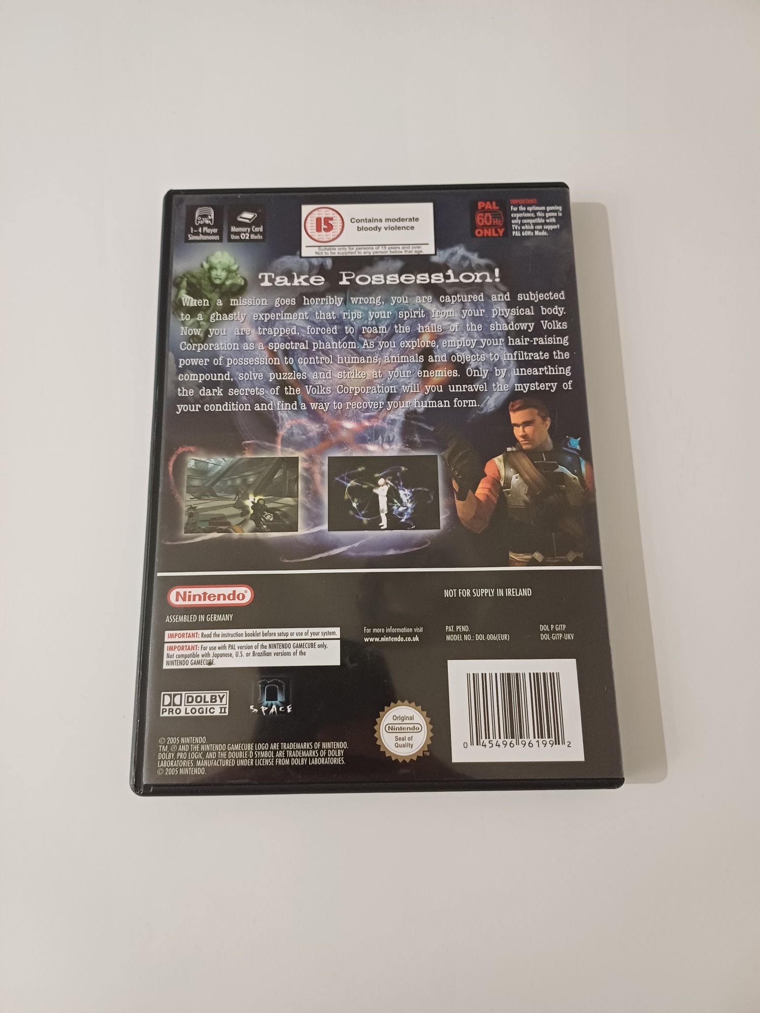 Geist Nintendo Gamecube oryginalna angielska