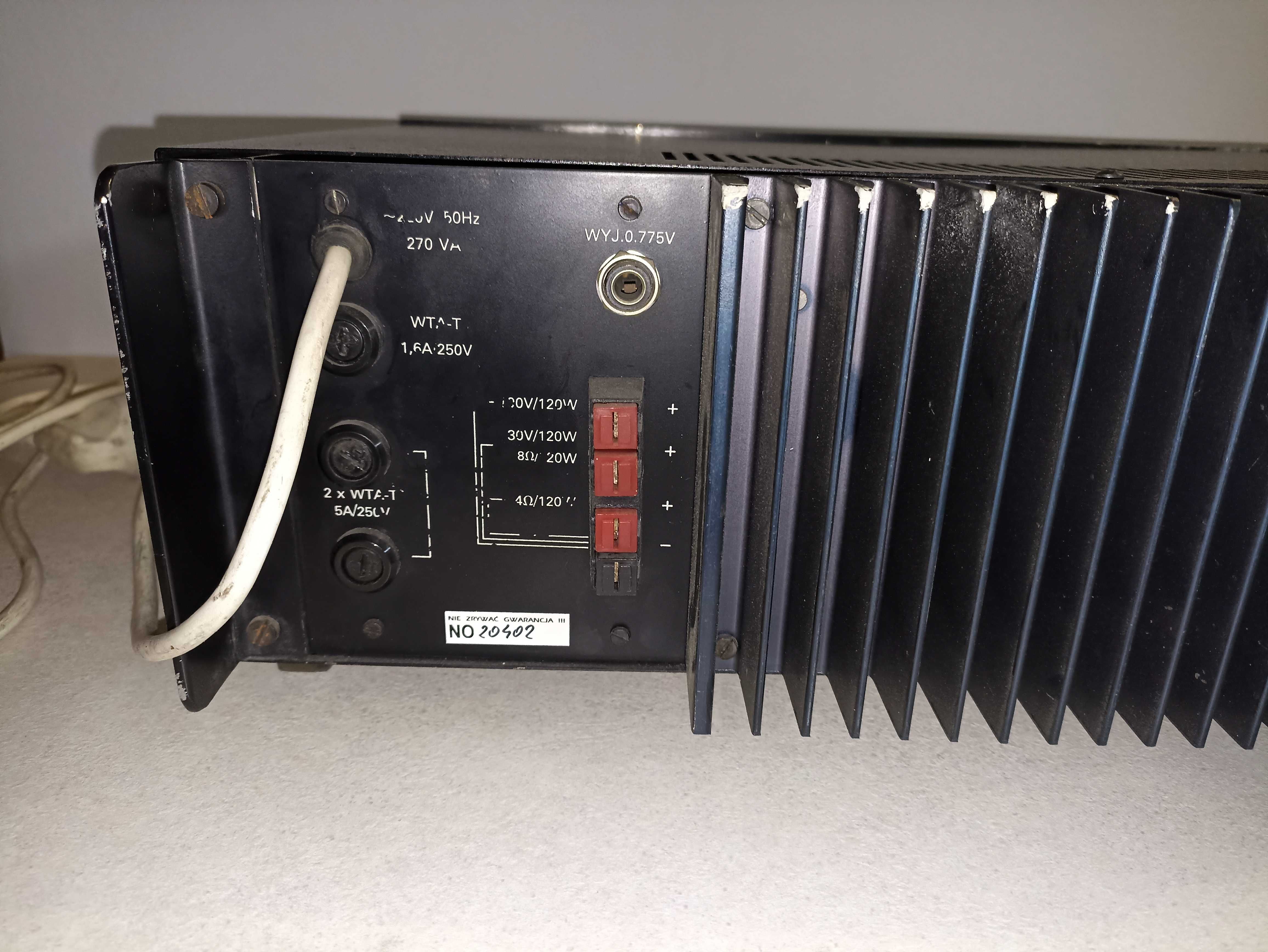 WZMACNIACZ WM 5120 Elektronika 120W 100V 30V 4 oh