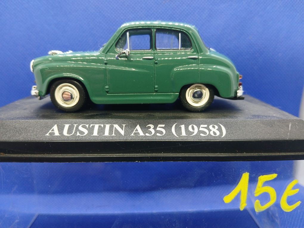 Miniaturas  1/43 da serie "Meus queridos  carros " 8 modelos diferente