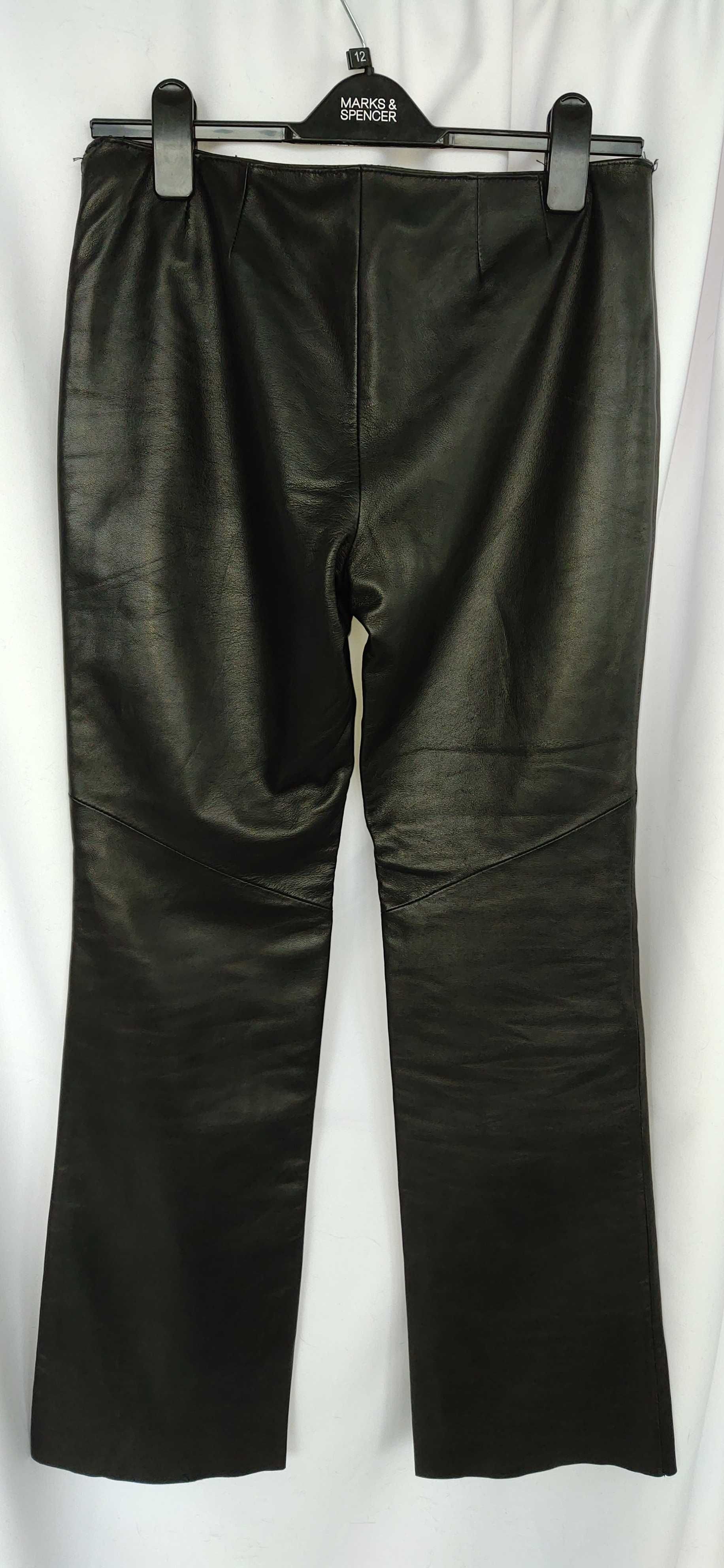 SIENASTUDIO США кожаные брюки 2 S XS 100% Натуральная кожа б/у