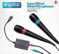 Mikrofony SingStar do PlayStation, PS2, PS3, USB