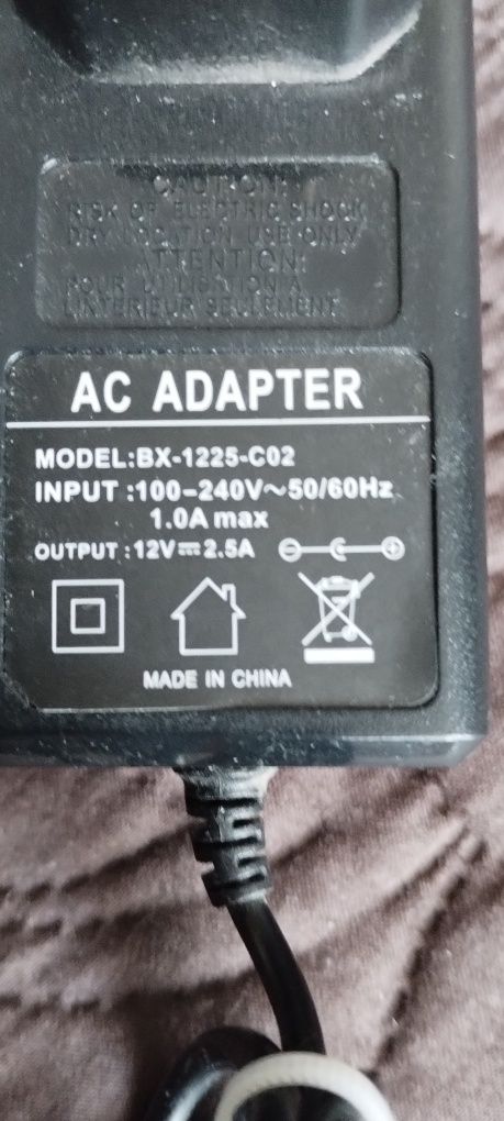 AC Adapter BX-1225-CO2