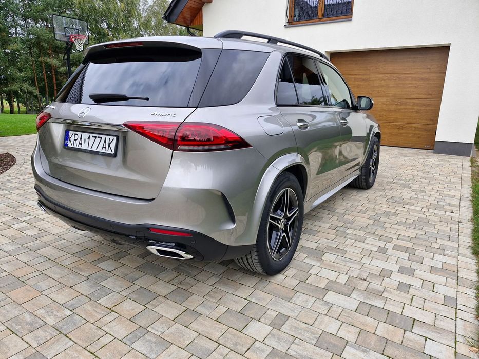 Mercedes-Benz GLE 7os. DIESEL pierwszy właściciel, panorama, hak AMG, AIRMATIC masaż