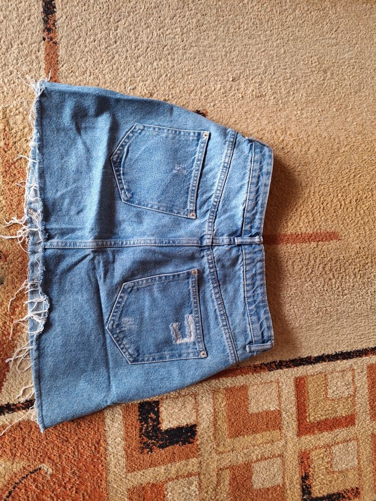 Spódnica mini jeans