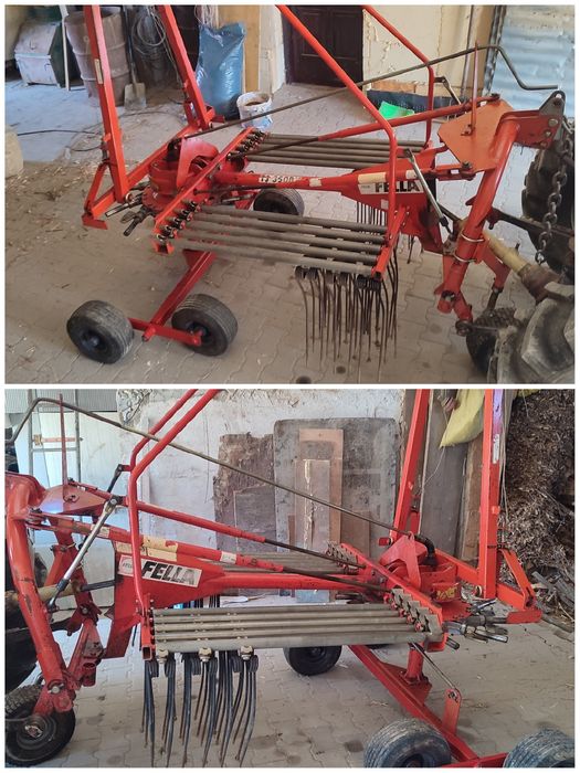 Zgrabiarka Fahr Fella ts350 Pottinger Hit Grabarka Pająk przewracarka