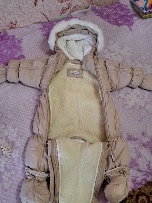 Комбінезон натуральне хутро 74 розмір