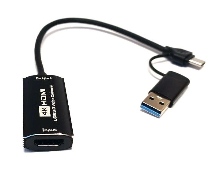 HDMI в Type-C USB 3.0 зовнішня карта відеозахоплення для ноутбука ПК