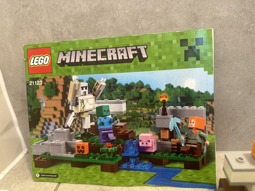 Lego minecraft 21123 Żelazny golem