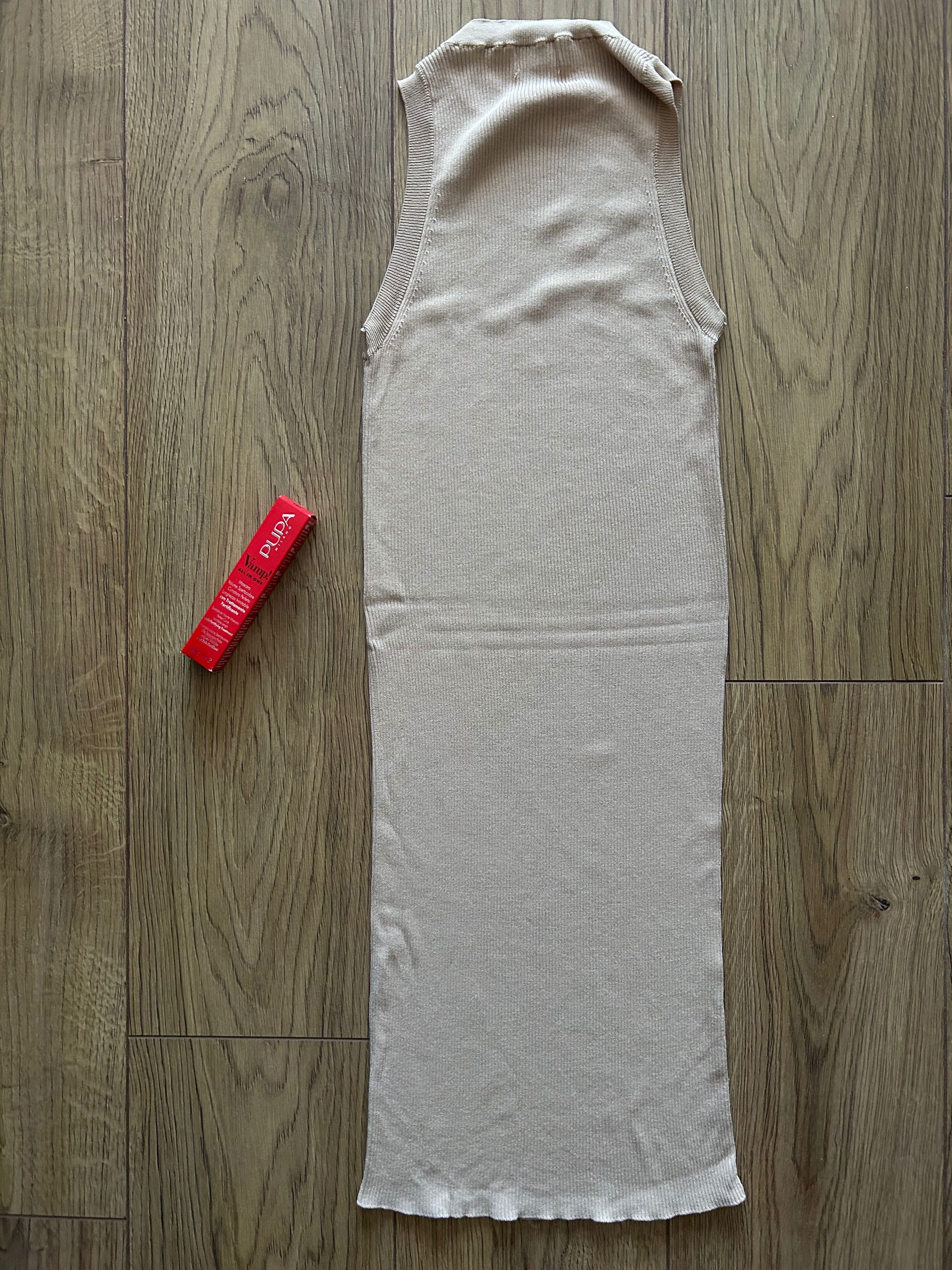 Sukienka slim fit prążkowana Mango rozm s