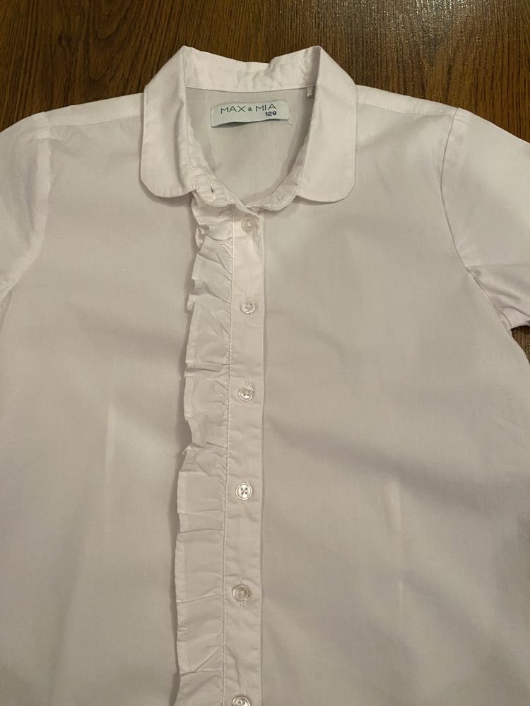 Biała koszula rozmiar 128