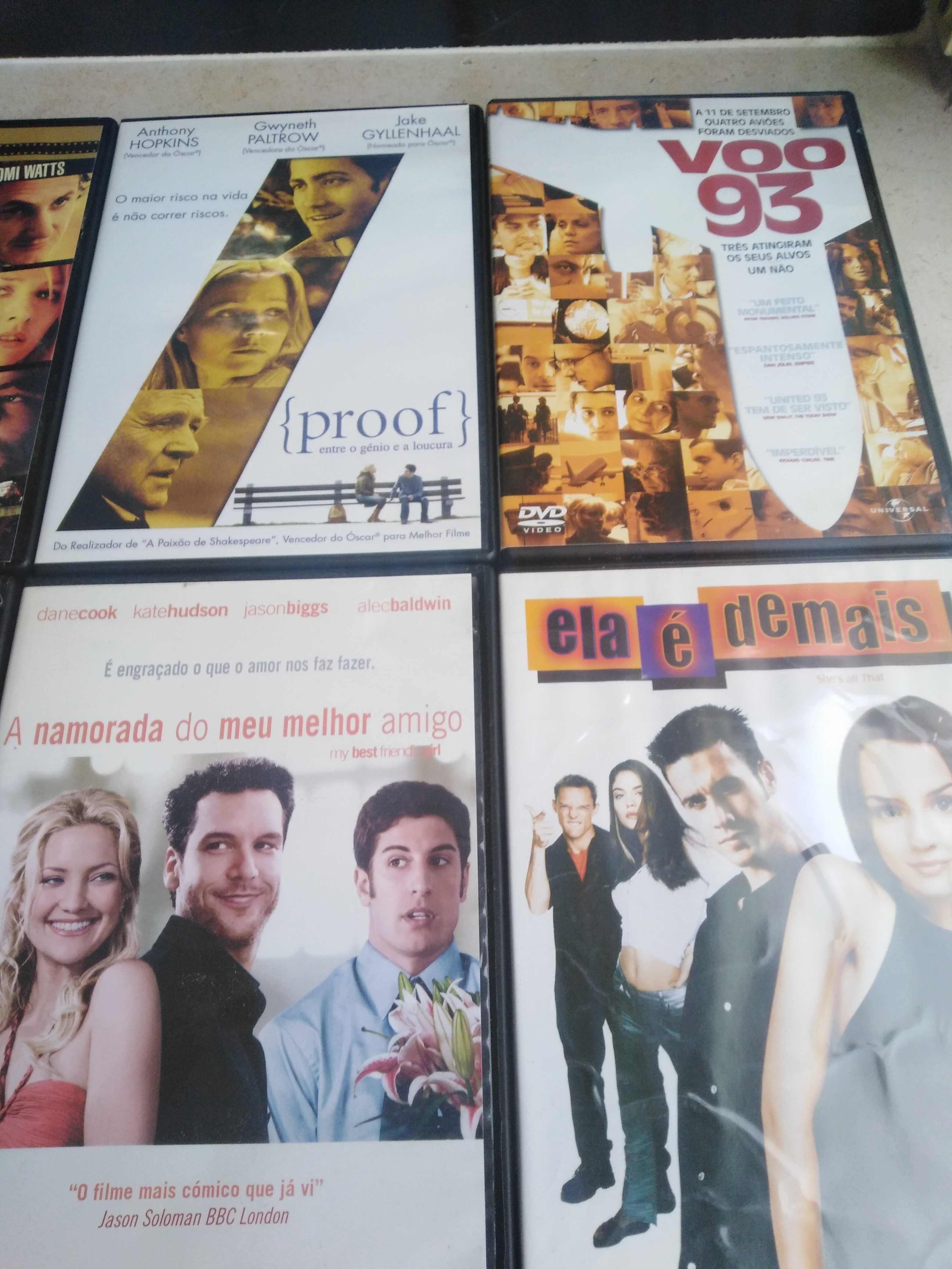 Dvds  (Maior parte deles selados) Ver lista.