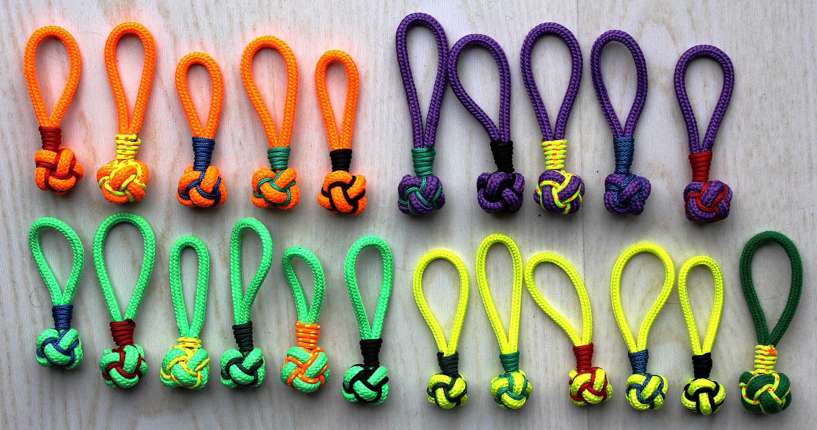 Piękna kulka fi 2 cm pleciona bosmanka gadżet żeglarski knot