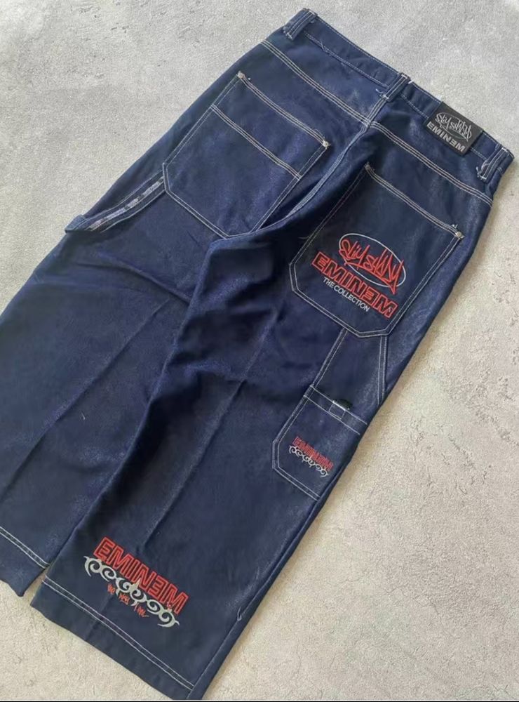 Розпродаж!Baggy Jeans Eminem,Baggy jeans jnco,Y2K,Широкі джинси джинсо