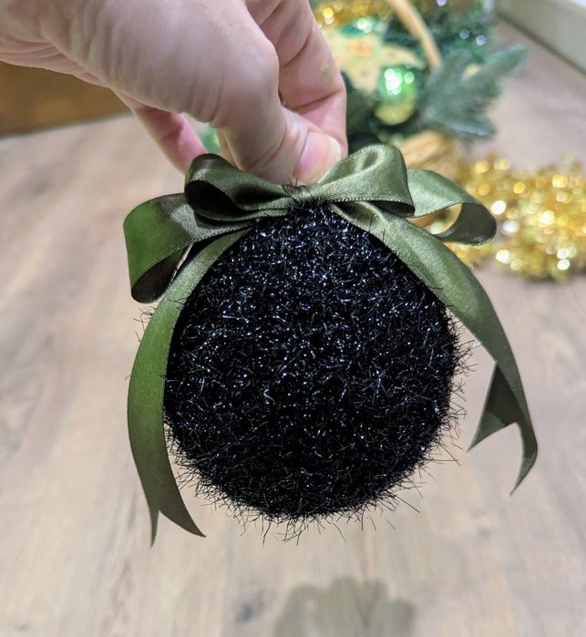 Іграшка на ялинку Прикраса на ялинку Новорічна прикраса куля Різдвяна