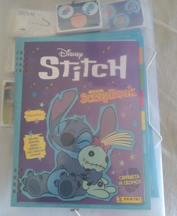 Coleção Stitch completa cromos