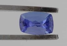 Naturalny Tanzanit 1.245Ct idealny na pierścionek zaręczynowy