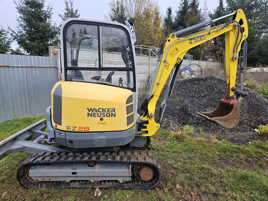 Koparka wacker neuson EZ 28 2018 r. Ładowarka.