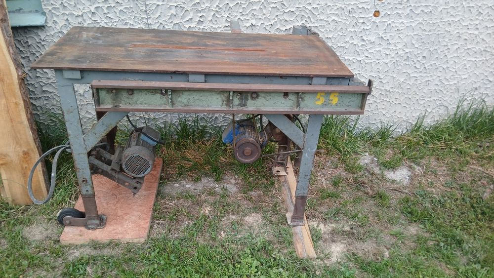 Piła/ krajzega/cylkularka  z podcinakiem stół rama formatówka silniki