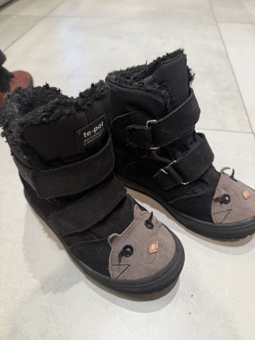 Buty zimowe mrugala malli kitty black rozmiar 32