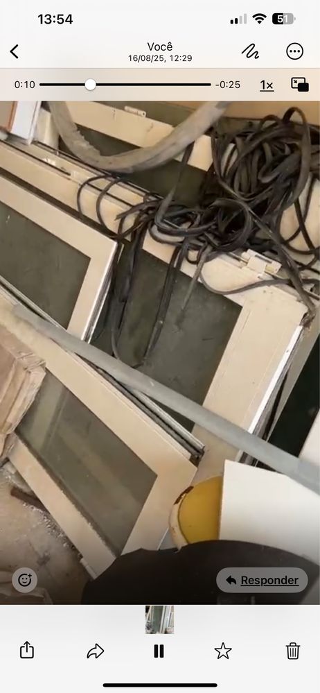 Portas com vidro duplo e vidro 6mm