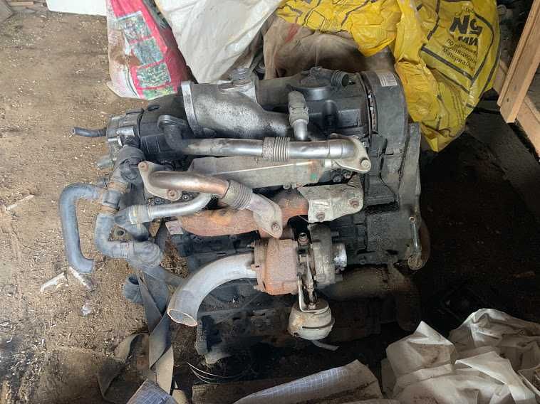 двигун двигатель Volkswagen Sharan Caddy Passat B5 Golf 4 1.9 D AUY