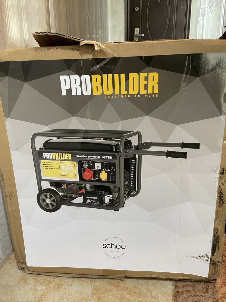 Генератор Probuilder 5000W 62760