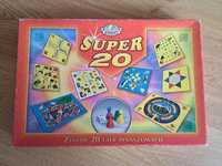 Zestaw 20 gier planszowych Kwant Super 20