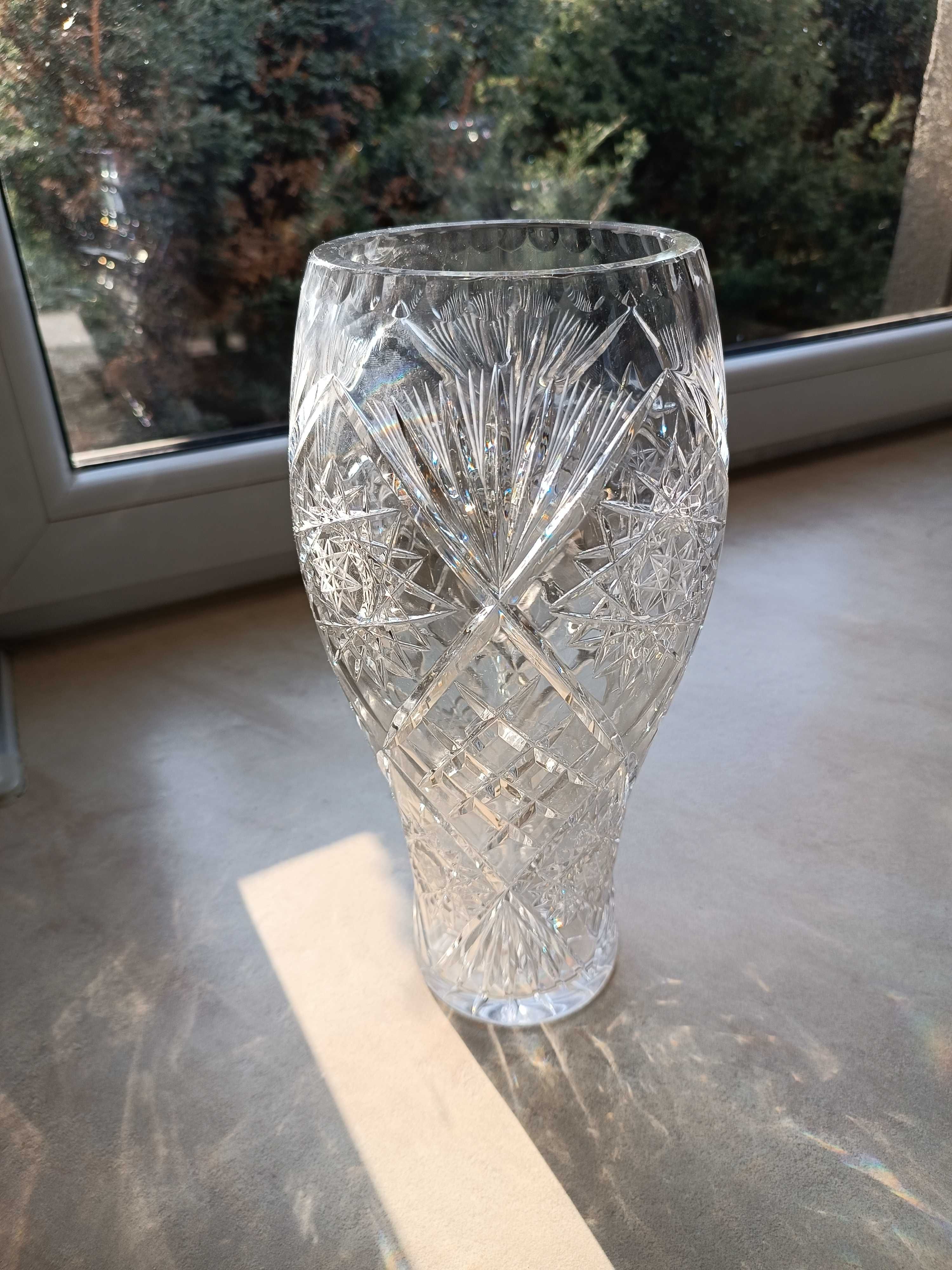 Kryształowy wazon 30cm