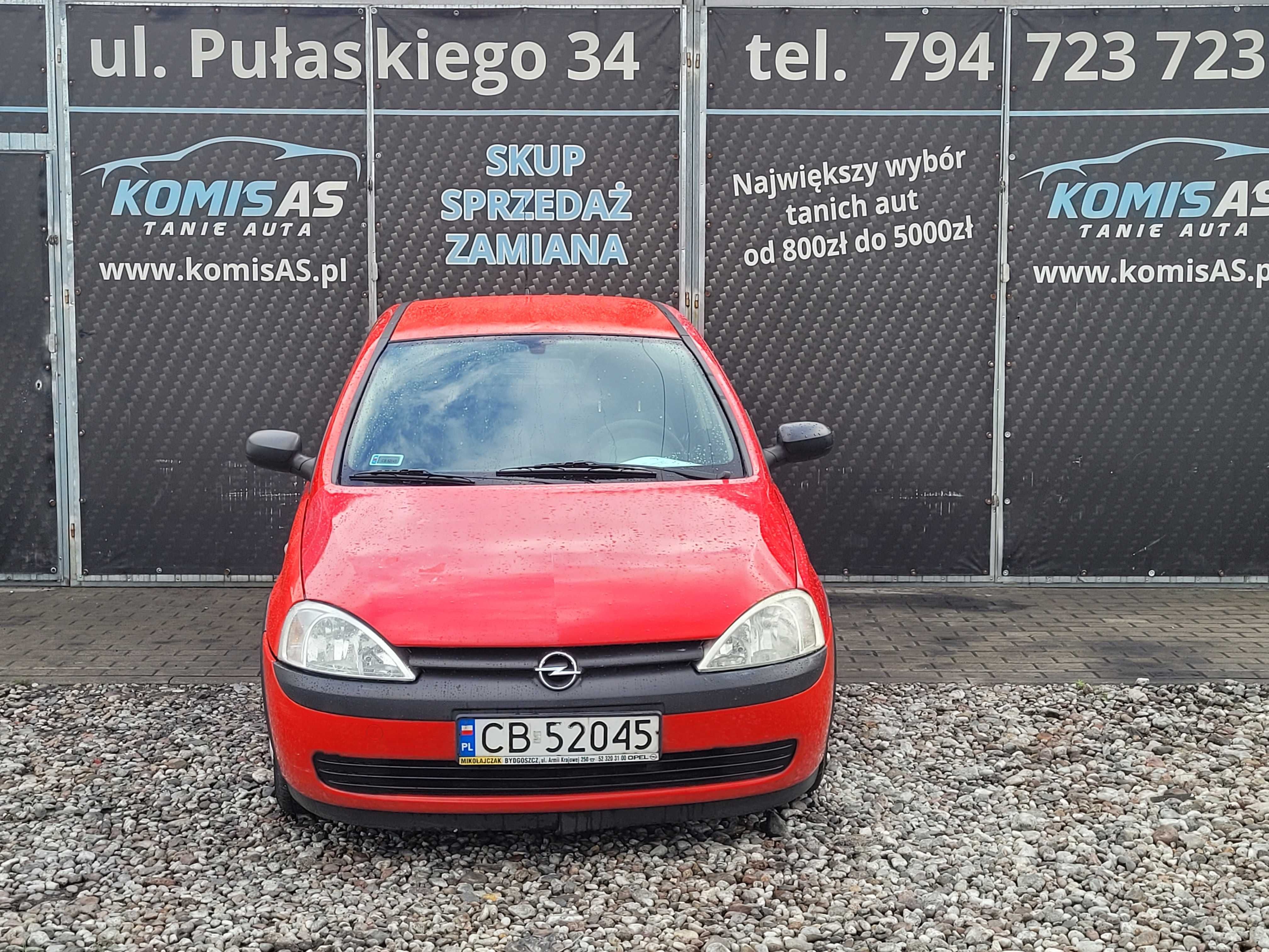 Opel Corsa C 1.0 Benzyna * Salon Polska Radio * Tanie Auta