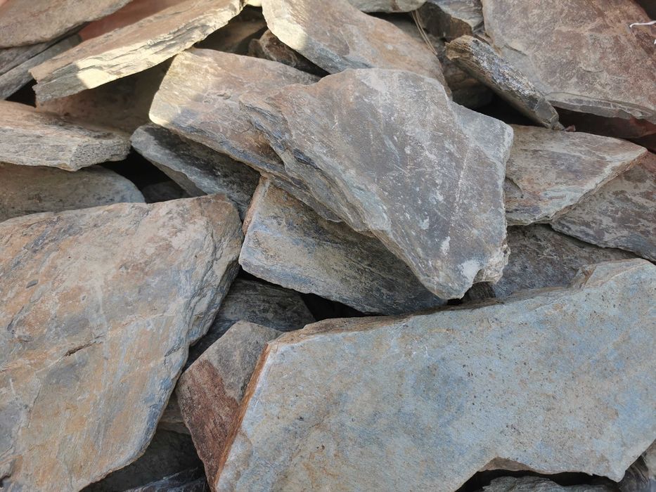 Łupek elewacyjny grubość do 4 cm łupek szarogłazowy Księżyce, Big-Bag