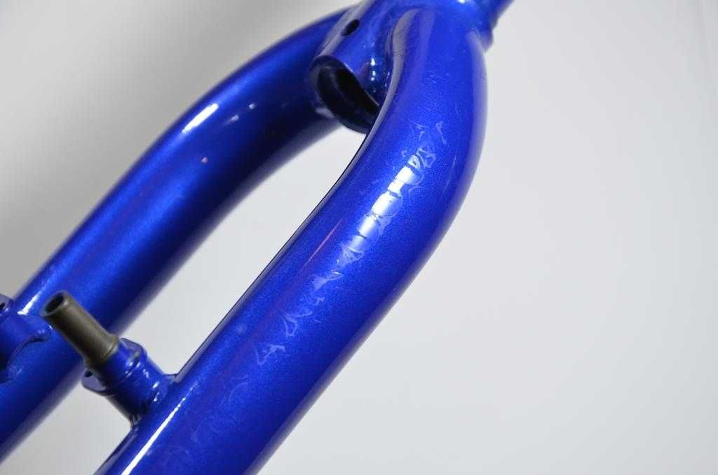 Widelec rowerowy mtb SPINNER retro ahead 1 1/8" koło 26'' stal blue
