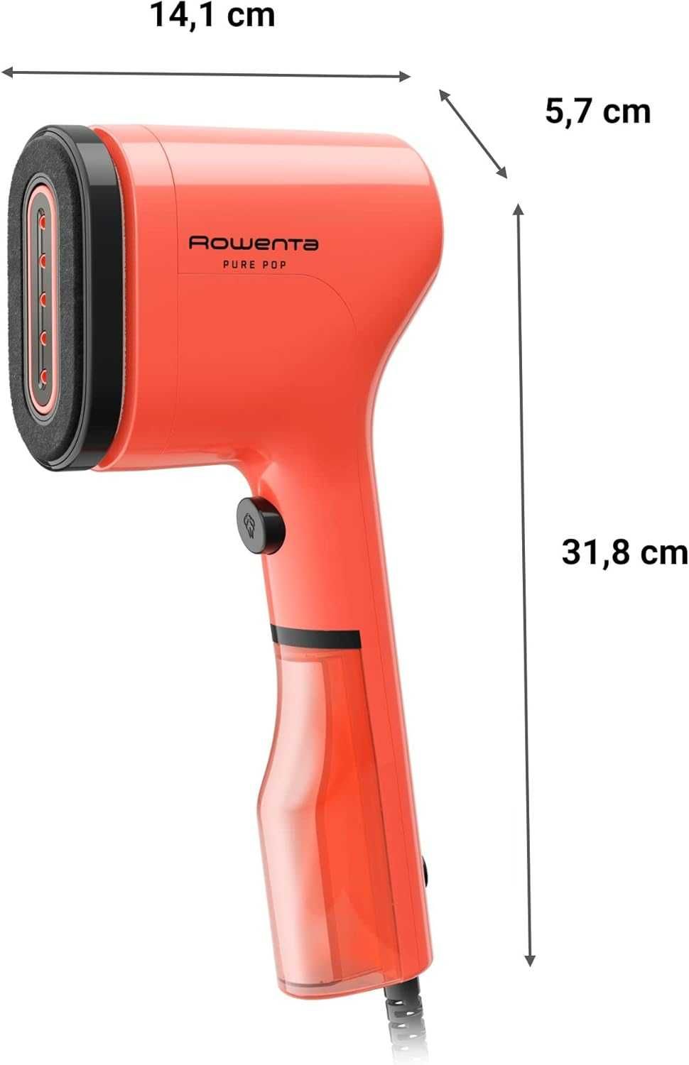 Rowenta Pure Pop DR2022 pionowe żelazko parowe, przenośne