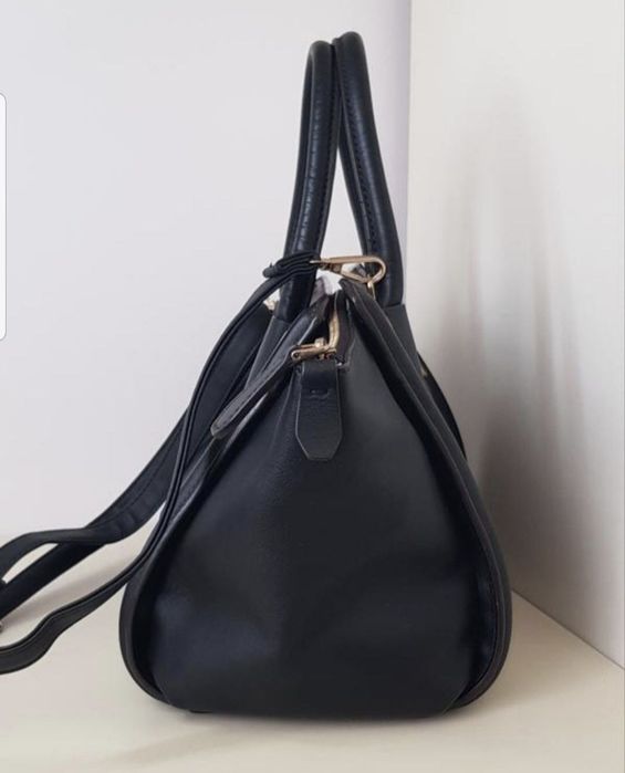 Винтажная кожаная сумка MCM Оригинал сумка тоут трапеция номерная