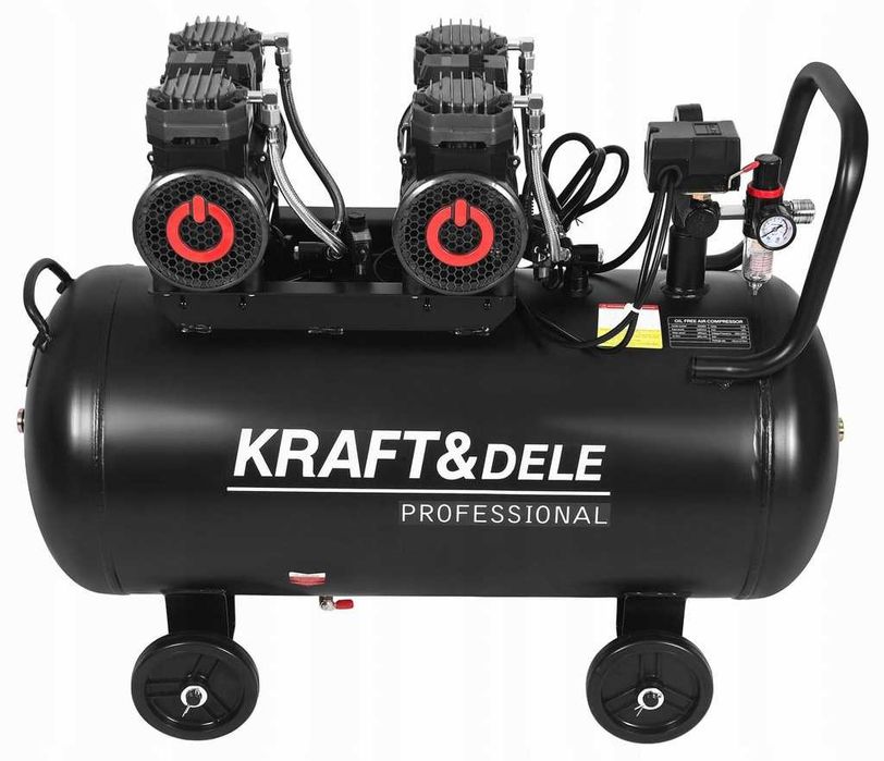 Kompresor Bezolejowy 100L 2x 2200W Sprężarka  New Model*